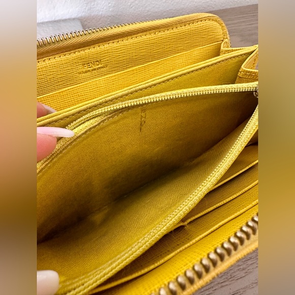 Fendi Zucca Coated Canvas Zippy Long Wallet - Picture 14 of 17